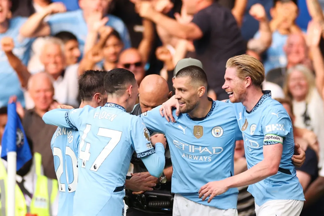 Norueguês Erling Haaland (18') e o croata Mateo Kovacic (84') marcaram os gols dos 'Citizens' em Stamford Bridge