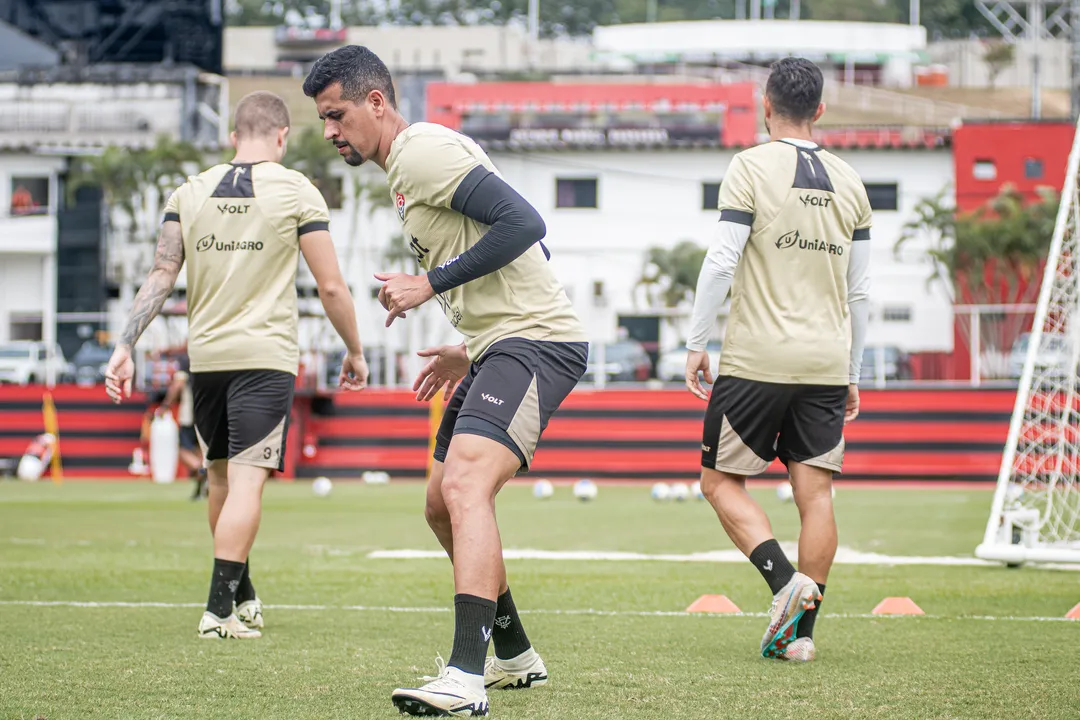 Vitória encerrou preparação para enfrentar o Atlético-GO