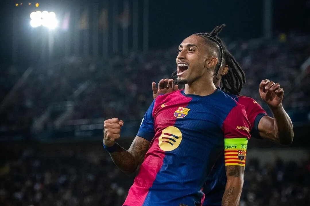Raphinha pelo Barcelona