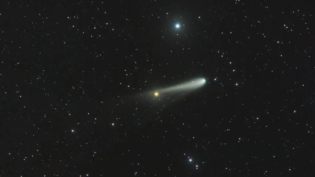 O cometa foi descoberto há um ano e nove meses pelo Observatório Chinês de Tsuchinshan