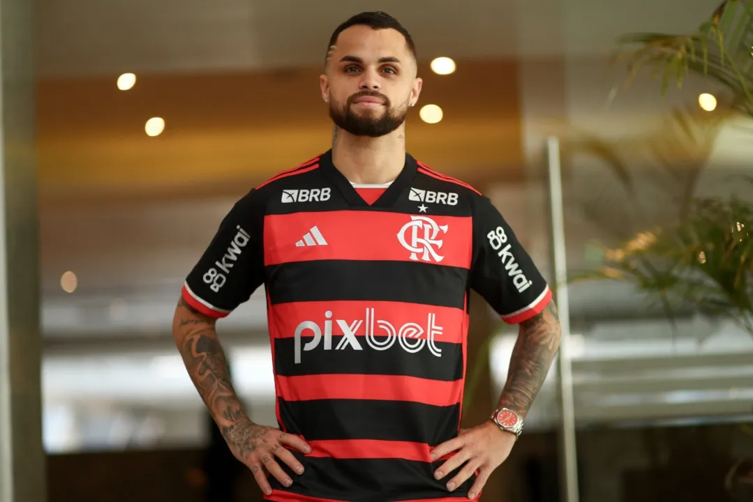 Um dos reforços do Flamengo, Michael pode ser titular contra o Bahia pela Copa do Brasil