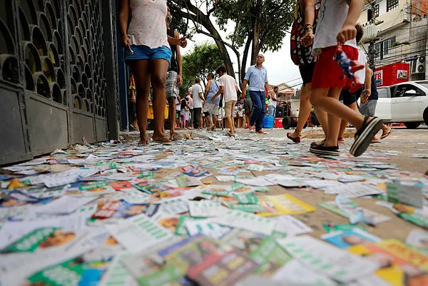 Cena é comum em dias de votação