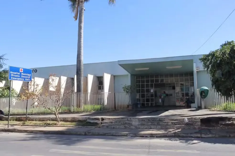 Hospital Municipal de Sete Lagoas, onde a idosa foi internada