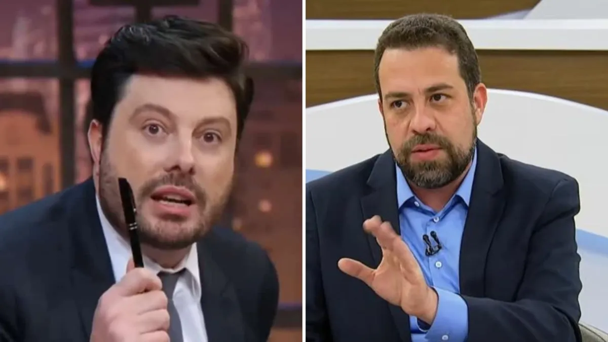 Danilo Gentili sai em defesa de Boulos