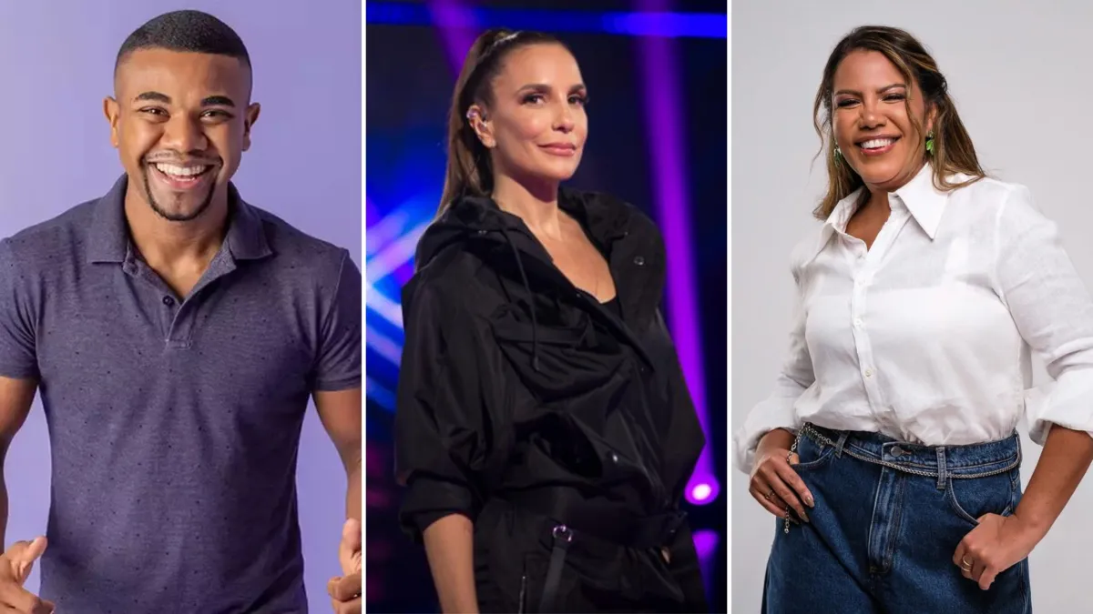 Davi Brito, Ivete Sangalo e Mani Reggo