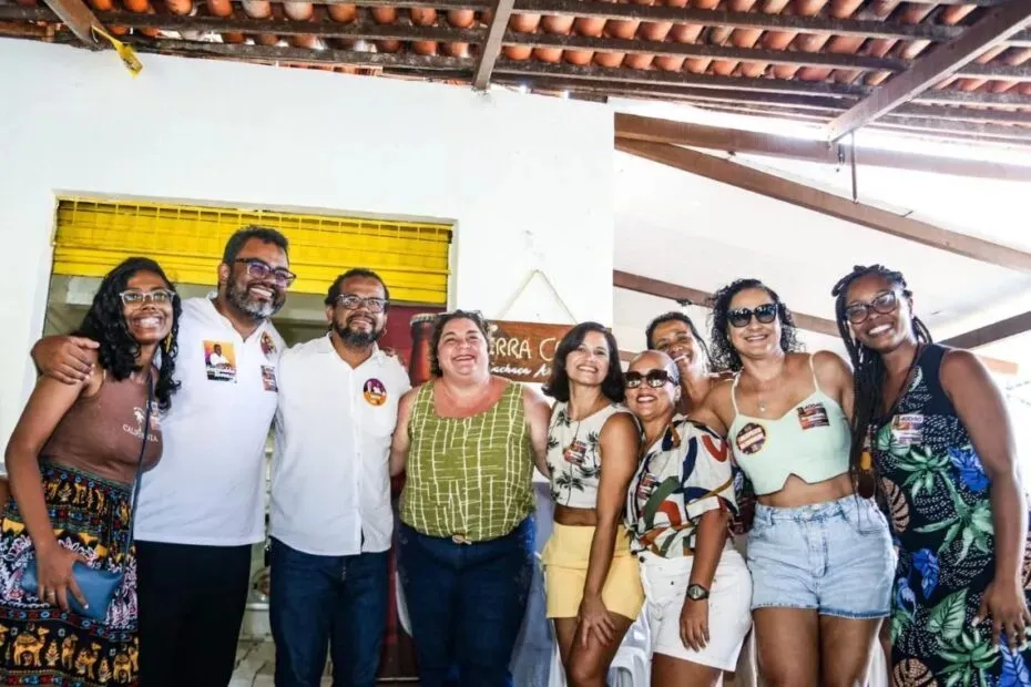 Kleber Rosa com dissidentes do PSB