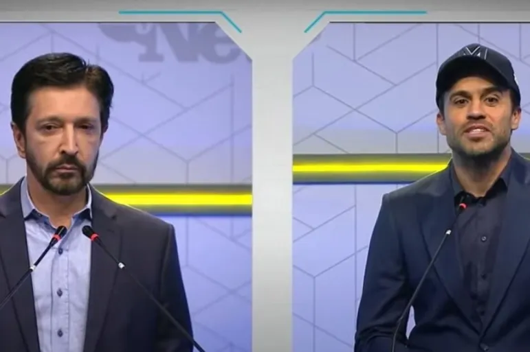 Imagem ilustrativa da imagem Em debate acalorado, Nunes chama Marçal de “Tchutchuca do PCC”