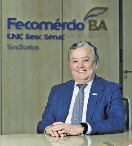 Kelsor Fernandes, presidente do Sistema Fecomércio-BA