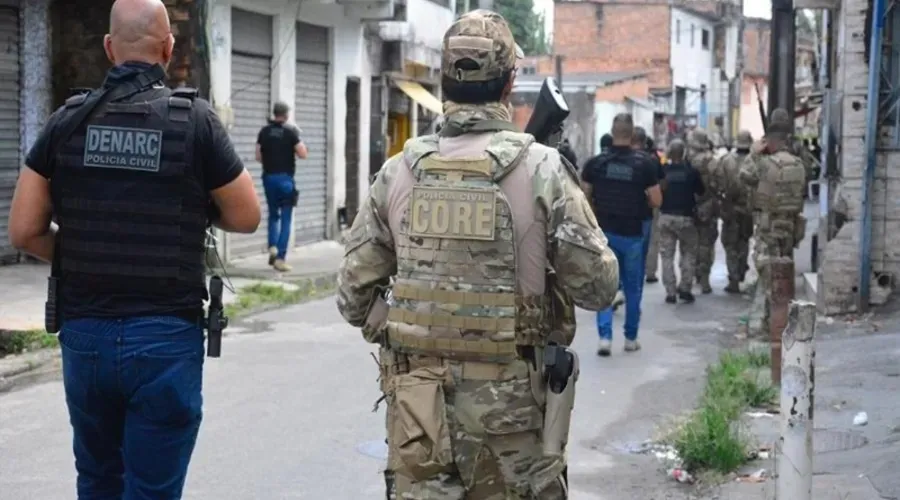 Lucas Caribé morto em confronto no bairro de Valeria