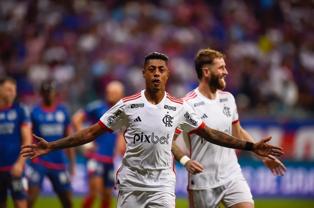 Imagem ilustrativa da imagem "Espero uma grande festa no Maracanã", diz atacante do Flamengo