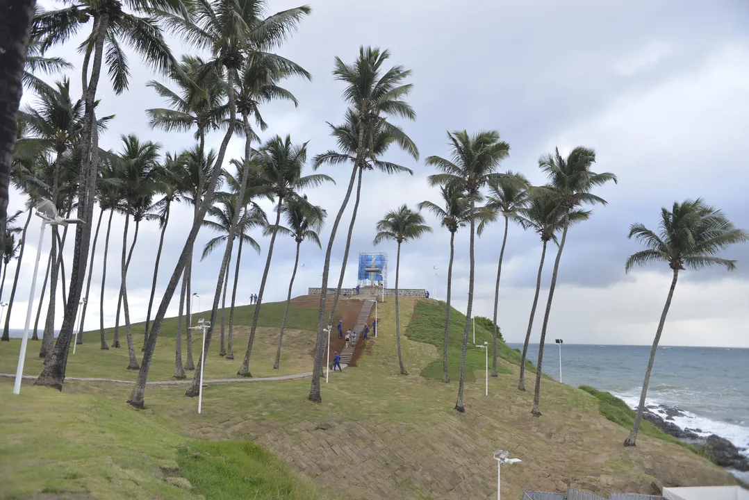 Cristo da Barra é um dos lugares mais populares para a prática