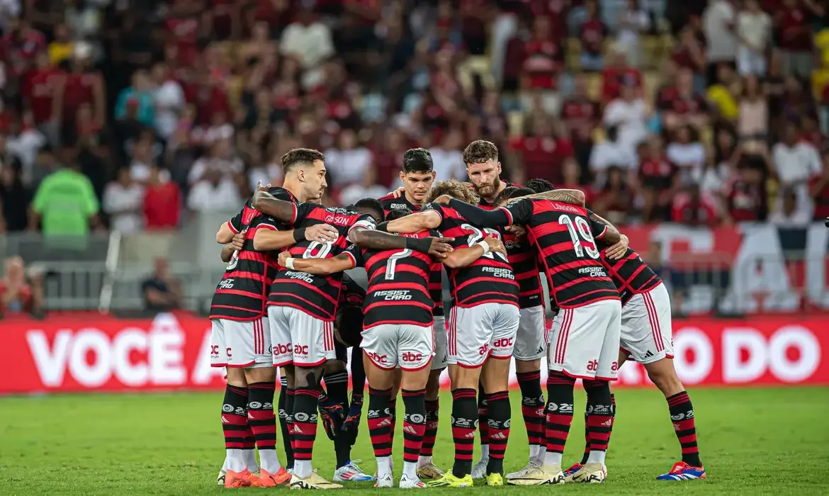 Jogadores do Flamengo