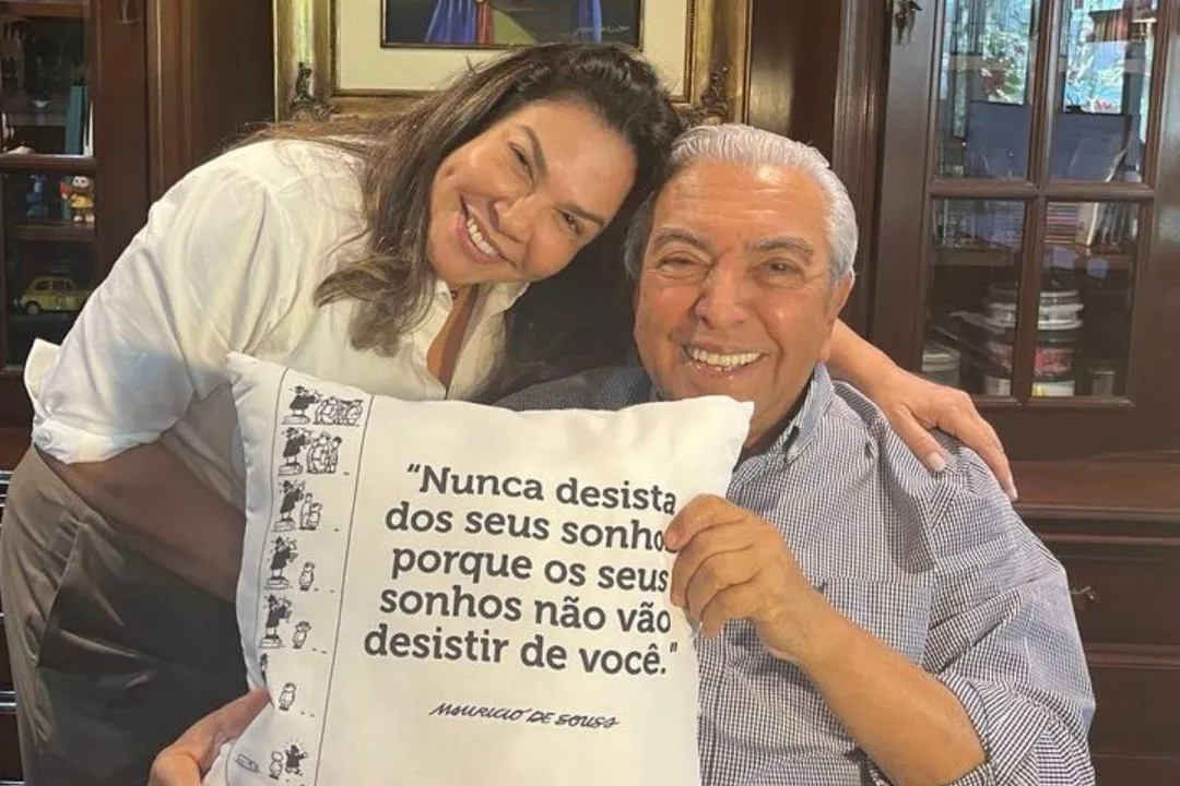 Mauricio de Sousa e Mônica Sousa