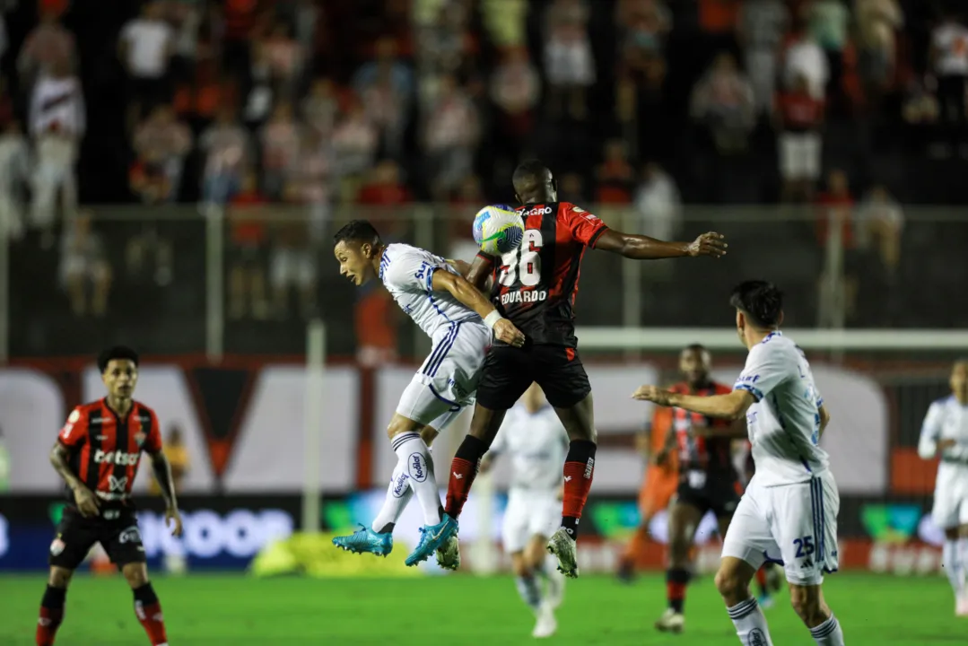 Vitória empatou com o Cruzeiro no Barradão