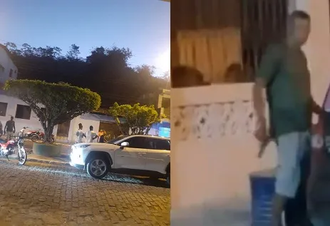 A presença do indivíduo armado em plena via pública gerou medo e desconforto entre os eleitores e moradores locais