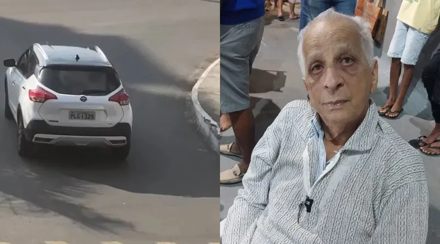 Antônio Augusto de Almeida Gomes, de 78 anos, entrou no condomínio escondido em um carro branco