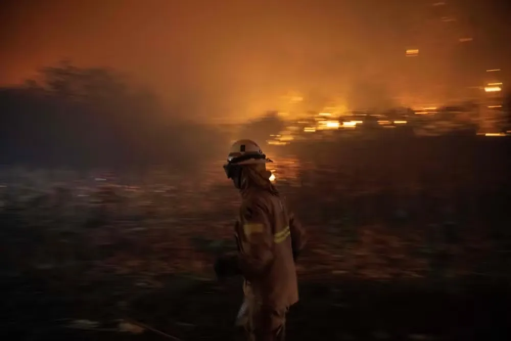 Imagem ilustrativa da imagem Incêndios florestais avançam e deixam sete mortos