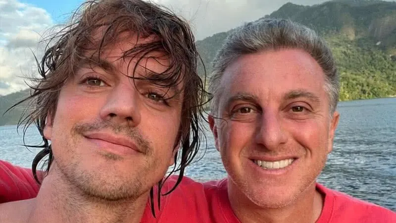 Luciano Huck e o irmão, Fernando Grostein