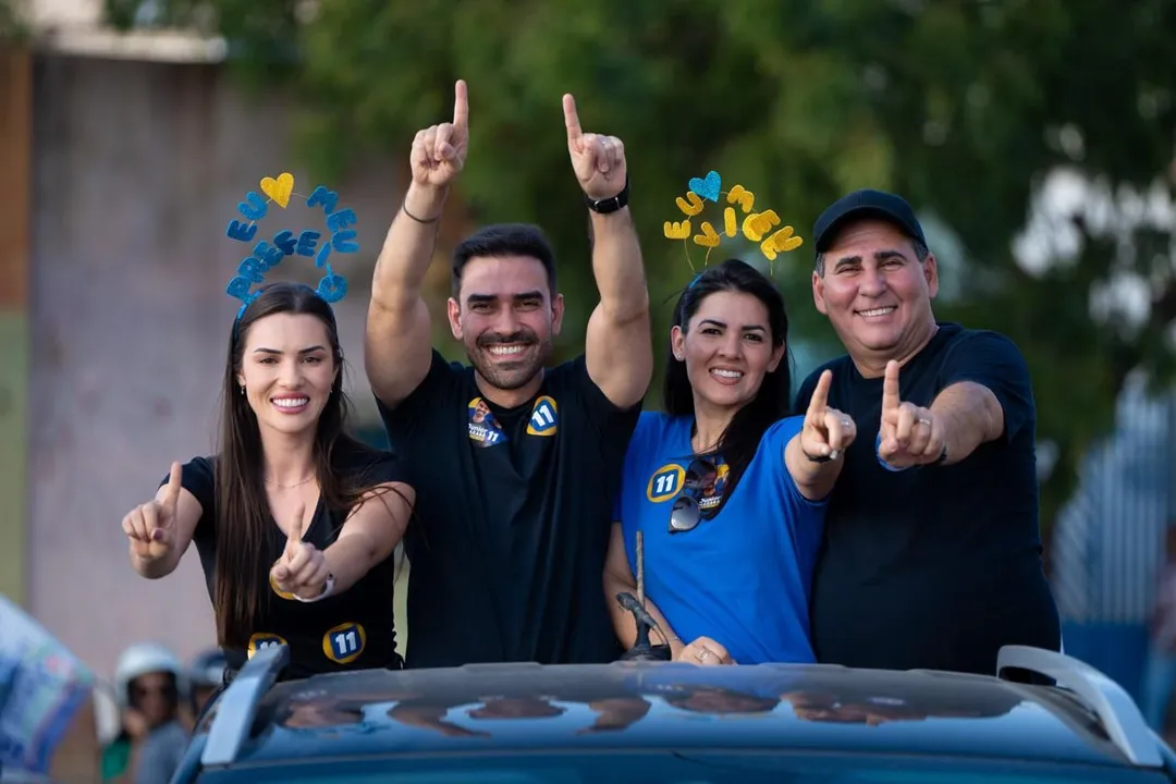 Júnior Marabá realizou carreata neste sábado, 14