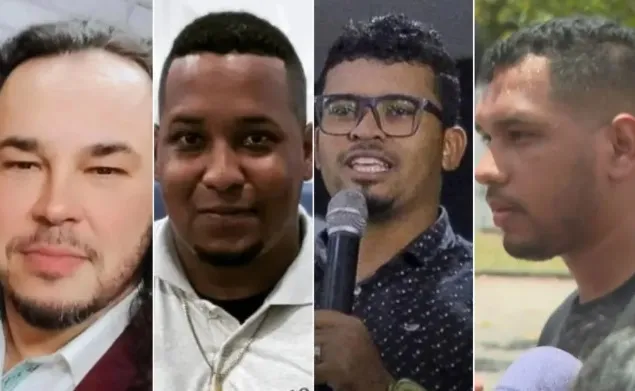 Ederlan Mariano, Gideão Duarte, Victor Gabriel e Bispo Zadoque são suspeitos de envolvimento da morte da cantora