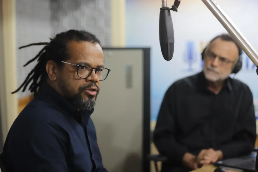 Kleber Rosa, durante entrevista ao programa Isso é Bahia, da Rádio A TARDE FM