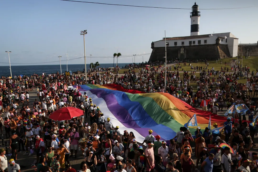 No domingo aconteceu a 21ª Parada do Orgulho LGBTQIA +, na Barra