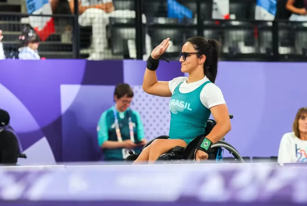 Lara Lima ela conquistou a primeira medalha paralímpica da carreira