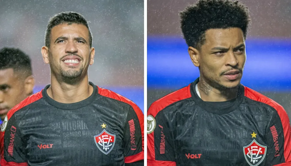 Machicados, Ricardo Ryller e Matheusinho preocupam a comissão técnica do Vitória