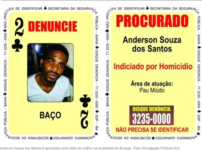 Imagem ilustrativa da imagem Líder de facção e ex-2 de Paus do Baralho do Crime é morto em Maceió