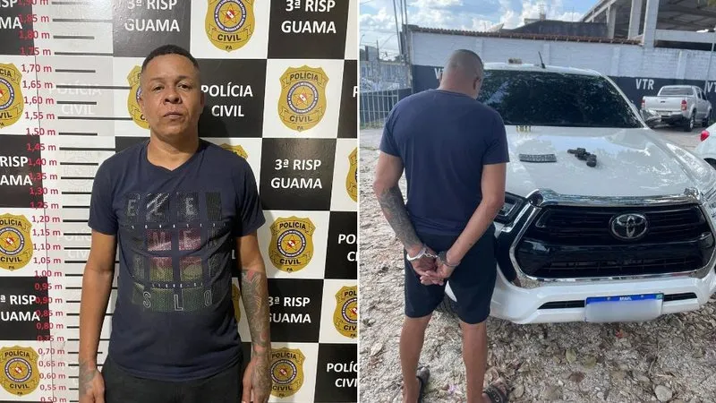 Peuzinho foi preso nesta segunda com documentos falsos e um carro de luxo