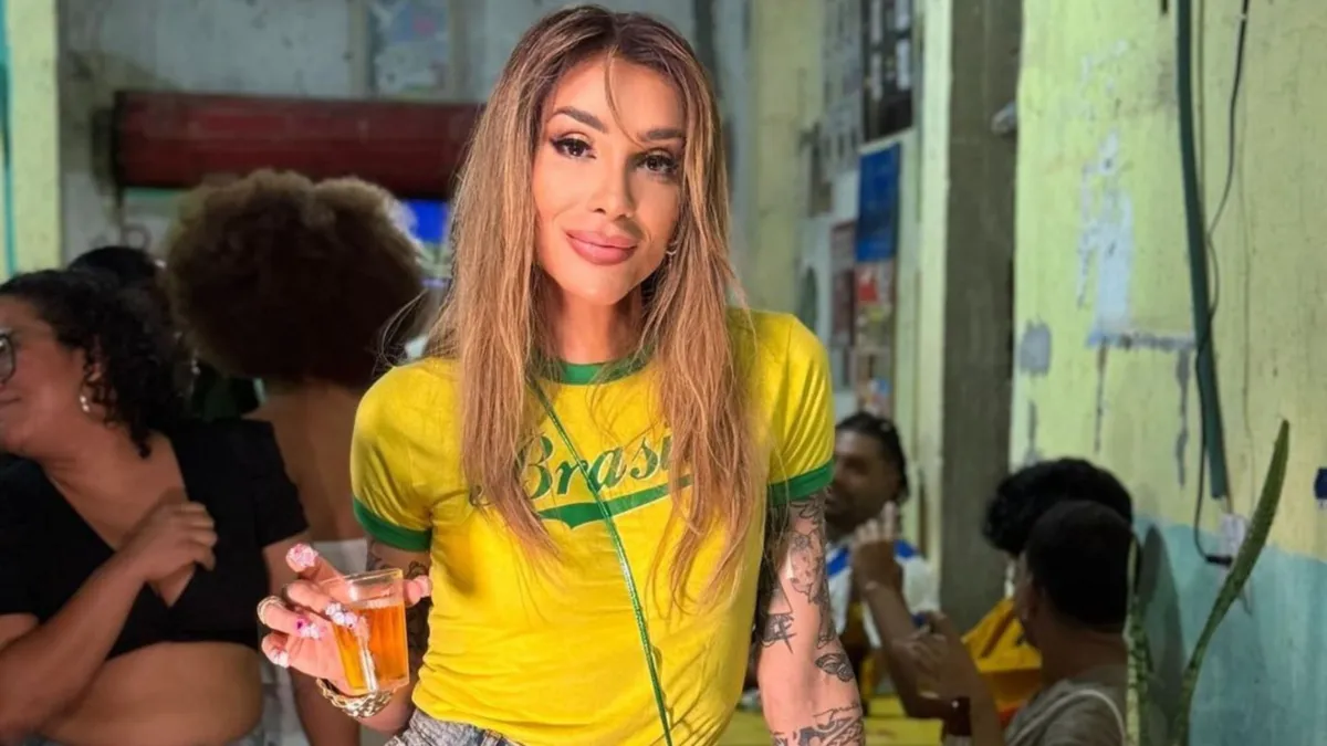 Maya Massafera  no samba de São Lazaro em Salvador