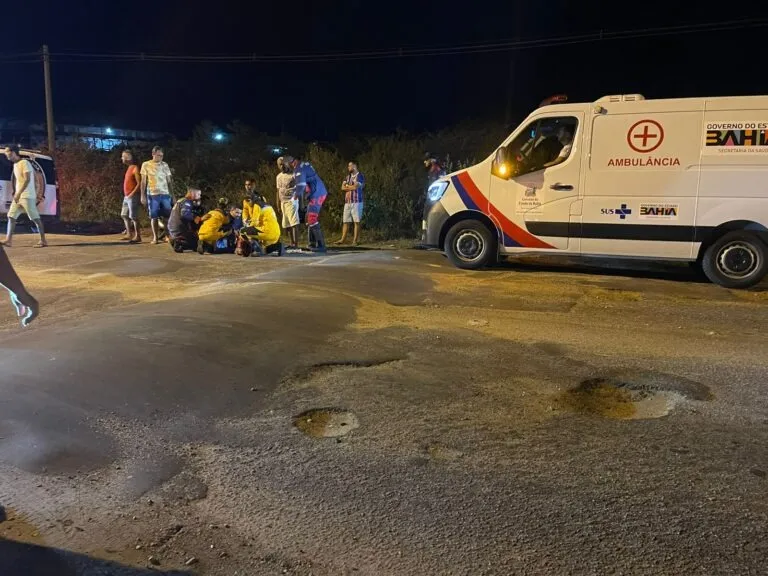 Equipe do Águia Resgate foi acionada por volta das 18h30