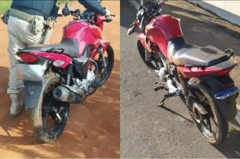 Com placa levantada e fazendo acrobacias na rodovia, motociclista acaba detido na BR 101