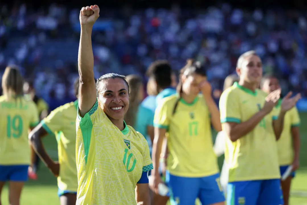 Marta encerra sua trajetória pela Seleção como a maior medalhista olímpica da história do futebol brasileiro