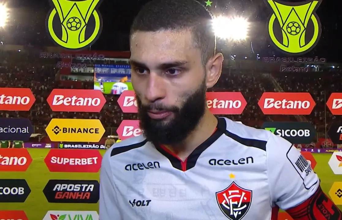 Wagner Leonardo concedeu entrevista após o jogo