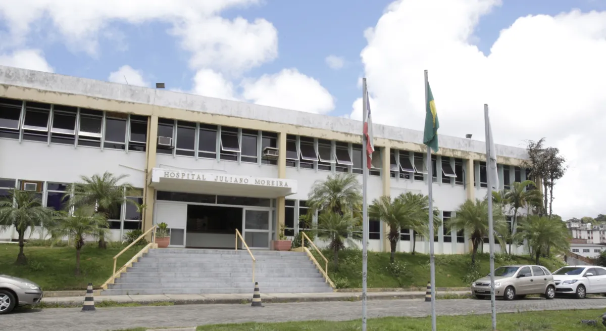 Fachada do Hospital Juliano Moreira no Cabula