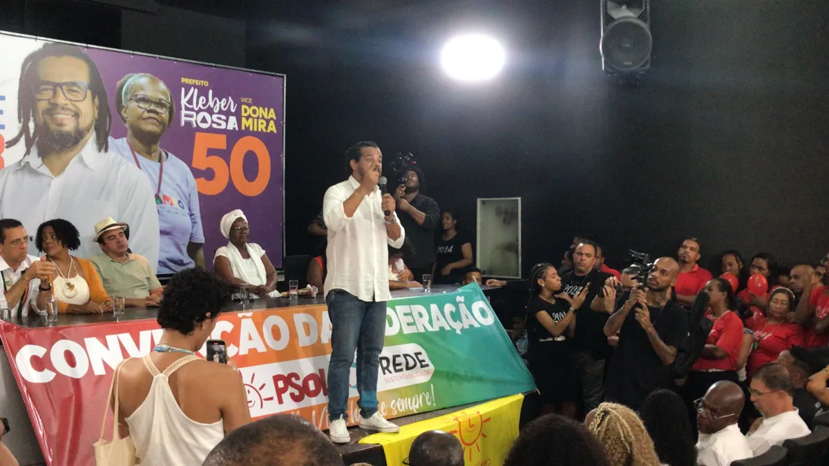 Kleber Rosa realizou convenção partidária nesta sexta-feira, 26