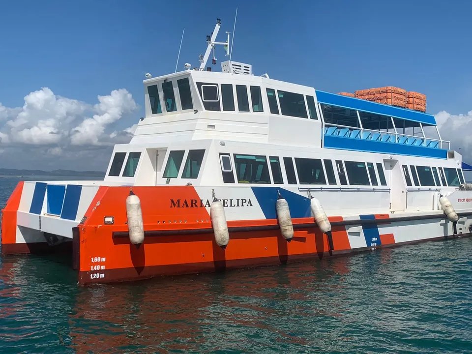 Catamarã Maria Felipa  atuará em travessia pela Baía de Todos-os-Santos