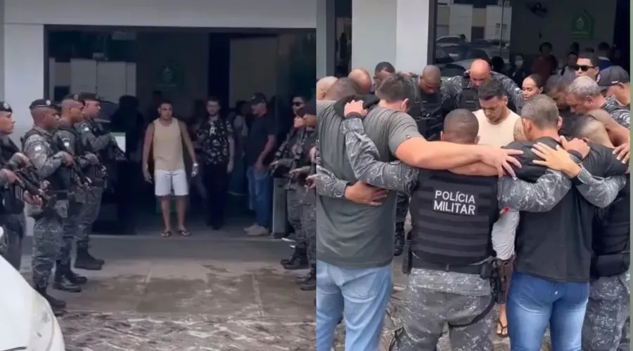 Policial ficou internado no Hospital Santa Izabel, em Salvador