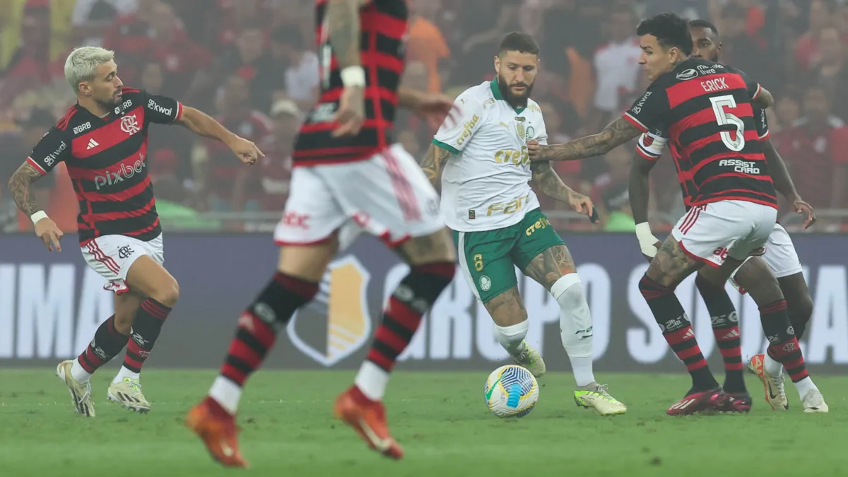 Flamengo venceu jogo de ida e tem vantagem diante do Palmeiras em SP