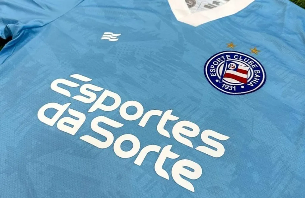 O Bahia assinou com a Esportes da Sorte até o final de 2025