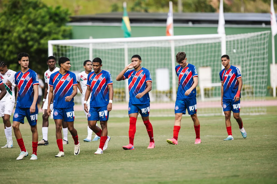 Jogadores do Sub-17 do Bahia