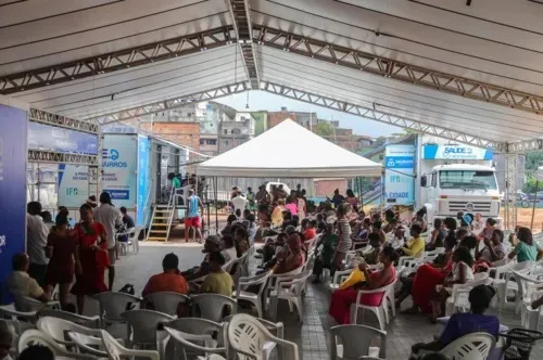 Projeto Saúde nos Bairros permanece em Mussurunga até 6 de abril.