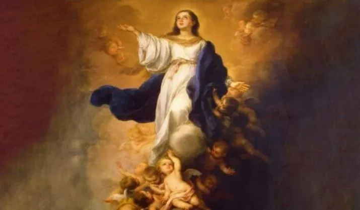 Assunção de Nossa Senhora representa a elevação de Maria para o céu por Jesus