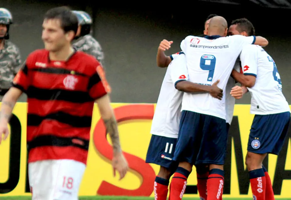 Bahia 3 x 3 Flamengo, em 2011