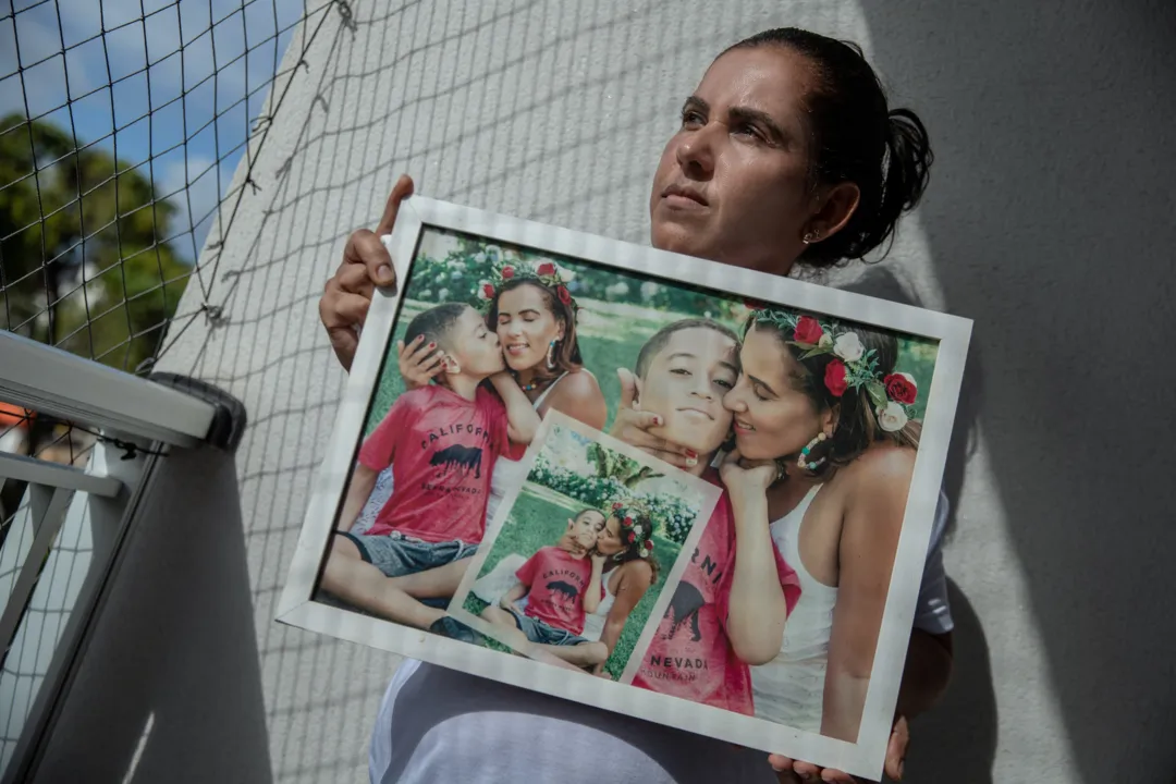 Lília Lima, mãe de Davi,  desaparecido em março de 2021, aos 9 anos: ‘Sumiu sem ninguém ver ou ouvir nada’