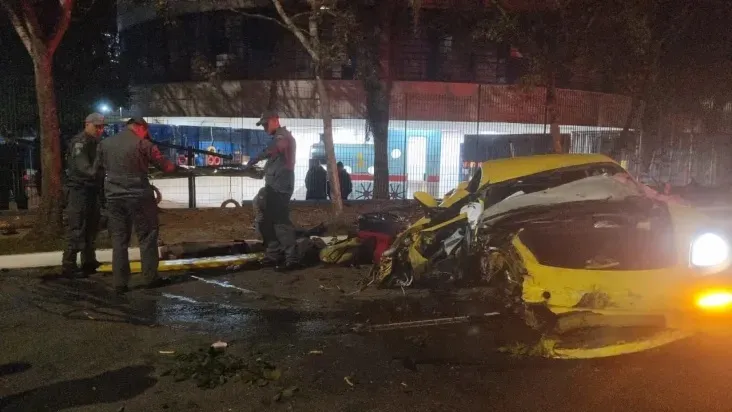 Acidente aconteceu na Avenida Interlagos