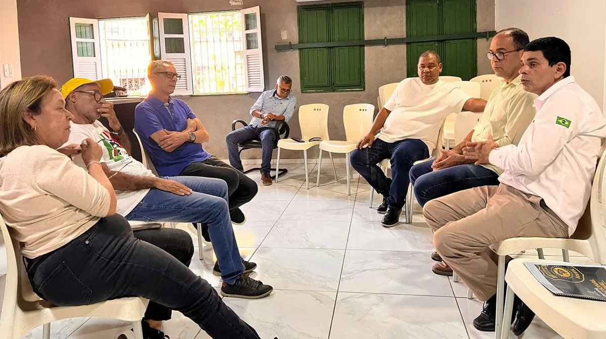 Presidentes estaduais do PSB, PV e PCdoB, se reuniram com diretoria do Sindpoc