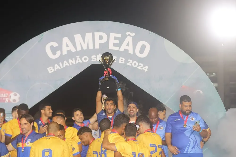 Colo-Colo se consagrou tricampeão da Série B do Campeonato Baiano