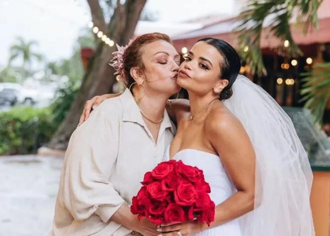 Mãe de Camila Nunes, Monica San Galo, fez homenagem para casal